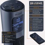 Smart Remote Controlling Tower Fan by Brandson – 60° Swinging 96cm Tower Fan - 3 different speed orientation