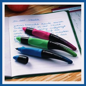 Refillable Ergonomic Rollerball Pen with Comfort Grip, No Hand or Wrist Pain for Left And Right Handers by Stabilo