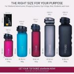 Soft-touching, Fruit Containable, BPA-Free Water Bottle For Sports, Fitness, Outdoor, and University with different size and color by 720°DGREE